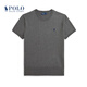 Polo Ralph Lauren 拉夫勞倫 女裝 經(jīng)典款修身版型短袖圓領(lǐng)針織衫RL26847 020-灰色 S