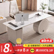 烎途巖板書桌輕奢現(xiàn)代簡(jiǎn)約臺(tái)式電腦桌椅組合家用書房寫字臺(tái)學(xué)習(xí)辦公桌 2米單書桌