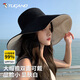 啄木鳥(niǎo)（TUCANO）漁夫帽女夏季防曬帽遮陽(yáng)帽防紫外線(xiàn)戶(hù)外大帽檐遮臉太陽(yáng)帽百搭帽子