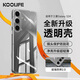 KOOLIFE 適用 三星S24手機(jī)殼保護(hù)套SAMSUNG Galaxy S24親膚鏡頭全包透明軟背殼全包防摔包邊男女簡約外殼