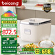 貝蔥Beicong日本純鈦電飯煲內(nèi)膽IH電磁加熱低糖電飯鍋米湯分離瀝米飯0涂層1級(jí)能效電燉鍋家用1-3-4人 米白色 3L 低糖電飯煲|百孔瀝糖|10年保修