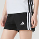 阿迪達(dá)斯 （adidas）短褲女褲 2025春季新款運(yùn)動(dòng)褲健身訓(xùn)練跑步鍛煉舒適透氣針織褲 JY8574 M
