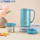 虎牌（TIGER） 保溫杯水杯子保冷杯男女真空杯辦公杯商務(wù)杯茶漏CWM-A050 500ml 高光銀藍(lán)AM 500ml