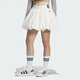 阿迪達斯 （adidas）三葉草女子夏季運動休閑半身裙KD8123 白色  L 