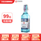 方莊北京二鍋頭42度方瓶青 清香型白酒禮盒 送長輩自飲高粱純糧酒整箱 42度 450mL 1瓶 [國際天青藍(lán)]