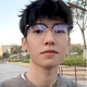 愛科純鈦近視眼鏡男潮超輕眉線半框防藍光輻射可配度數(shù)斯文敗類眼鏡框 黑銀色（0069） 配1.56非球面鏡片(0-400度)