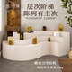 一墻紙隔展臺(tái)展示臺(tái)貨架展示柜陳列展示架產(chǎn)品樣品展示架展示擺臺(tái)中島展柜 【二層】長(zhǎng)3m 總高73cm 總寬40cm