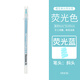 SAKURA日本櫻花熒光筆糖果色細(xì)桿纖維頭記號(hào)筆彩色套裝水性瑩光筆單頭學(xué)生筆記粗劃重點(diǎn)用標(biāo)記筆一套 熒光藍(lán)