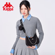Kappa卡帕 新款鏈條腋下包時(shí)尚百搭休閑單肩通勤斜挎包手提女教師節 經(jīng)典黑