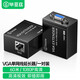 畢亞茲  vga延長器60米網(wǎng)絡傳輸器VGA轉RJ45網(wǎng)線  單網(wǎng)線顯示器延長器 即插即用