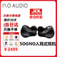 壹零聲學 IO ACOUSTICS【快至當日達】IO   SOGNO 雙動圈六動鐵五分頻混合式監(jiān)聽hifi發(fā)燒級入耳式耳機0.78 SOGNO 京倉秒發(fā)