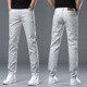 CALVIN KLEIN JEANS高端CK牛仔褲男夏季薄款輕奢男裝直筒褲歐貨百搭男士休閑長(zhǎng)褲子 D577-冰鉑灰 33 （推薦140-150斤）