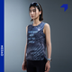 NEDAO內(nèi)道新品黑練風(fēng)洞坎肩女款越野跑步運(yùn)動(dòng)散熱透氣輕量印花坎肩 夜跑黑 M