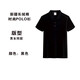 polo工作服定制T恤夏季工裝短袖翻領(lǐng)定做團(tuán)體服文化衫印字logo 長絨棉黑色 XL