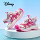 迪士尼（Disney）兒童涼鞋男女童戶(hù)外夏季涼拖鞋中大童透氣沙灘鞋 淡粉/玫紅 30碼