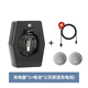 鏈雀可充電紐扣電池充電器LIR2032替換CR2032/2025/2016通用車鑰匙鑰匙智能鎖門鎖鋰電池 【升級(jí)版充電器】＋2顆LIR2032