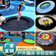兒童戶外地面埋地蹦床彈跳圓形埋地蹦床景區(qū)游樂場網(wǎng)紅蹦廠家定制 1米 直徑