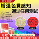 熙文眼鏡紅綠色弱隱形眼鏡色盲輔助鏡片通用隱型年拋送護(hù)理液隱形眼鏡盒 紅綠組合（送伴侶盒護(hù)理液）