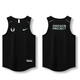 NBA VIBE-NIKE反光俄勒岡夏季坎肩網(wǎng)眼訓(xùn)練服體育生男女運動跑步無袖背心 耐克-黑色 反光俄勒岡 速干背心 L 耐克-L