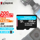 金士頓（Kingston）tf卡 MicroSD存儲卡 大疆無(wú)人機/運動(dòng)相機Pocket3高速卡U3 V30 A2 讀速200MB/s 256G 讀200MB/s 寫(xiě)160MB/s 原裝正品 10年質(zhì)