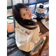 風采兔 100%純棉美式高街設(shè)計感小眾短袖t恤女2025新款寬松重磅情侶上衣 白灰色 M