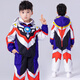 ULTRAMAN奧特曼衣服男童加絨加厚發(fā)光冬裝兒童賽羅男孩冬季套裝蜘蛛俠童裝 【歐布】（發(fā)光眼鏡） 140 【建議身高130-140cm】