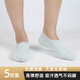 365WEAR襪子船襪女夏季薄款防滑不掉跟5雙裝防臭透氣百搭隱形襪女 小清新船襪5雙盒裝 均碼