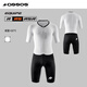 ASSOS連體騎行服男款夏雙箭頭褲墊EQUIPE RS RAPIDFIRE Chronosuit S11 White Series/白色 S