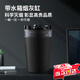 煙灰缸防飛灰?guī)錈熁腋姿奚峤踊液屑矣脛?chuàng)意便攜杯型車(chē)載煙灰缸 雅黑色