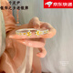 千足尹足銀999.9描金貓爪吉言手鐲實(shí)心招財(cái)納福開口手環(huán)禮物送女友閨蜜 足銀描金貓爪吉言手鐲約23克