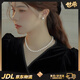 世希珍珠項(xiàng)鏈磁吸扣仿珍珠項(xiàng)鏈女輕奢高級(jí)感小眾設(shè)計(jì)鎖骨鏈新款小眾 【8mm】高透瑩白款—磁吸定位 【長度約：40cm】禮盒裝