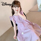 迪士尼（Disney）女童連衣裙夏季兒童裙子2025新款小女孩公主中大童洋氣夏裝清新爆 紫色小飛袖公主裙 140 cm