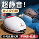 老漁匠魚(yú)缸氧氣泵隔音增氧機中型家用充氧機養魚(yú)用增氧機增氧泵大功率 8W雙孔+10CM海洋之心套裝