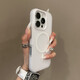 梵皓伊簡約磨砂膚感液態(tài)果凍適用iPhone16Promax手機殼小眾磁吸蘋果15Pro全包硅膠14/13防摔保護套男女款 液態(tài)果凍【白色-磁吸款】二合一防摔防滑 IPhone16Pro