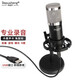 depusheng直播麥克風電腦 網(wǎng)課錄音配音K歌游戲主播抖音有聲書錄播課件專業(yè)聲卡USB話筒 筆記本電容麥A8
