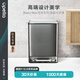 優(yōu)百納廚房大垃圾桶家用腳踏不銹鋼辦公室酒店大堂垃圾箱大號廚余帶蓋 悅享 砂鋼 20L