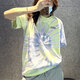 耐克（NIKE）短袖T恤女裝2025夏季新款運(yùn)動(dòng)服寬松圓領(lǐng)半袖衫休閑上衣 IF0612-731 扎染花色具有隨機(jī)性 L