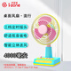 阿宜準(zhǔn)撞色復(fù)古桌面風(fēng)扇靜音大風(fēng)力usb充電定時(shí)搖頭宿舍桌面辦公室臺(tái)式小型電風(fēng)扇 流行 4000mAh
