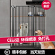 DUTRIEUX圍欄室內(nèi)安全攔狗狗防貓神器擋門欄樓梯護(hù)欄桿柵欄隔離阻攔門兒童 【高103】黑色3.5密度環(huán)保材質(zhì) 適合寬度76-85CM