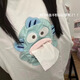 小丑魚可愛3D小丑魚抽紙t恤男女搞笑夏季短袖【鼻炎患者福利】 3D小丑魚抽紙*短袖T恤 XL