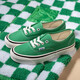 VANS范斯官方 Authentic 44 DX安納海姆綠色情侶帆布鞋 綠色 35 