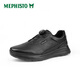 馬飛仕圖（MEPHISTO）2025春夏新款免系帶旋鈕時(shí)尚休閑鞋輕軟 ARTHUR 黑色 00 42
