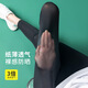 蒂潤詩(shī)（DIRUNSHI）鯊魚(yú)褲夏季女外穿2025新款冰絲防曬涼感高腰收腹提臀瑜伽褲薄款 啞光黑 M （80-120斤）