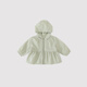 巴厘小豬寶寶防曬衣開(kāi)衫男童夏季薄款女童長(cháng)袖嬰兒開(kāi)衫兒童外套 灰綠 100