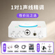艾肯白色U Solo外置聲卡電腦手機(jī)通用主播直播錄音K歌麥克風(fēng)話筒聲卡設(shè)備套裝 U Solo單品聲卡【需接電腦】