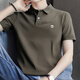 添柏嵐（Timberland）T恤男 夏季新款戶(hù)外休閑POLO衫寬松透氣運動(dòng)上衣經(jīng)典商務(wù)純棉短袖 A24H2AR5/刺繡標/軍綠色(曬圖退5) L (180/108A)