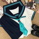 雅格羅伊jk制服學院風套裝知半城水手服【梨音學姐】日系少女長校供水手服 梨音學姐短袖+39短裙+領巾+環(huán)扣 M 均碼
