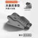 知夢(mèng)人夫妻房事專用同房體位墊床上情侶趴趴輔助工具可愛床枕屁股墊高 【升級(jí)小枕頭】雙灰拼色