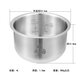 適用大松內膽GDF-2001C/2001/2003/2002C/20S65格力蘋(píng)果電飯煲2L 4升直筒型304鋼高12.8