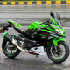 二手進口大貿川崎小忍者ninja400cc雙缸水冷450SR趴賽跑車摩托車 23年綠色